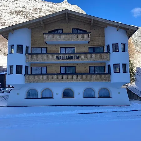 Konukevi Garni Wallamotta Silvretta Card Premium Betrieb Galtür